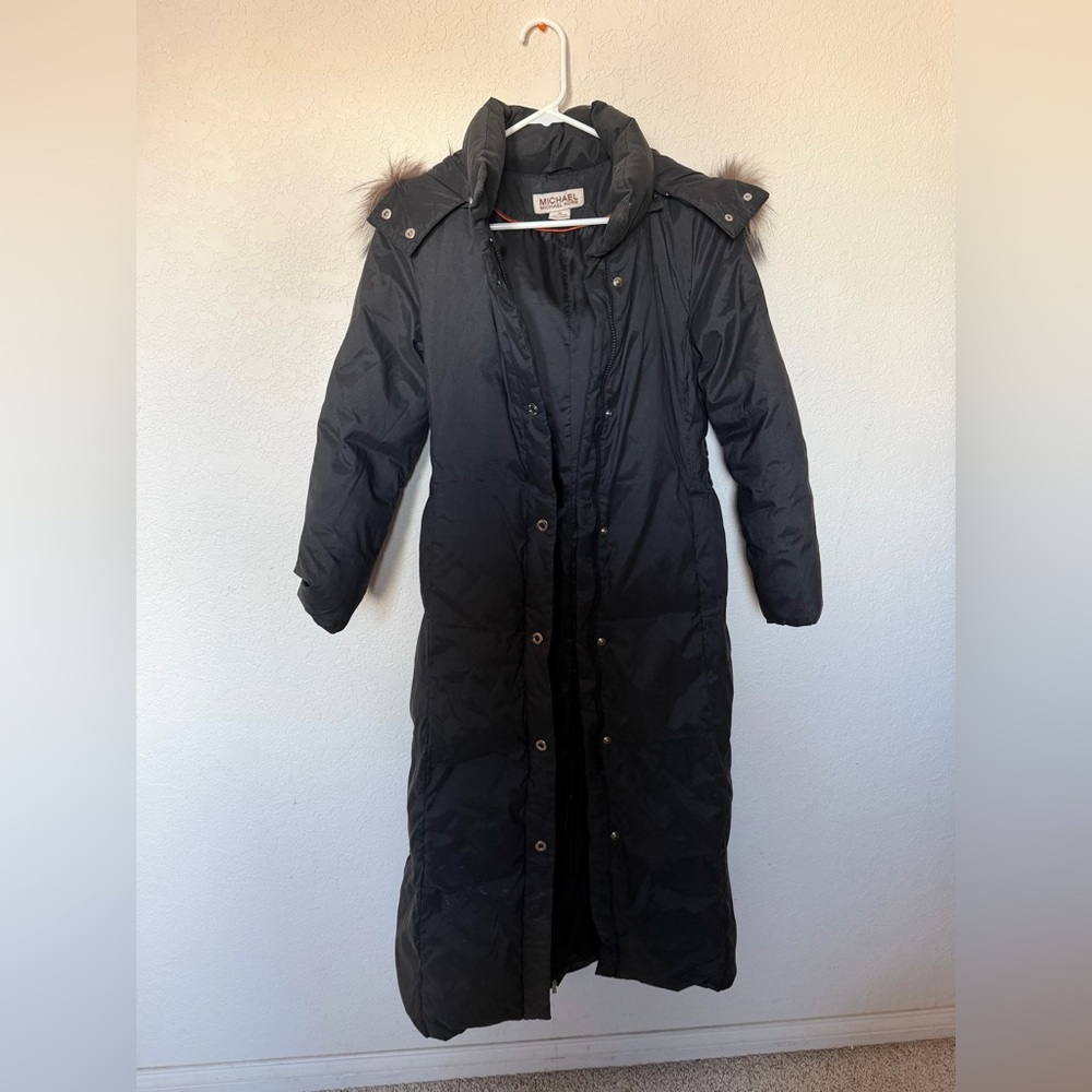Michael Kors Women's Black Puffer Winter Coat